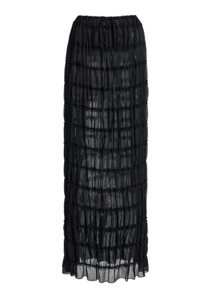 Arcina Ori Juliette Ruched Maxi Skirt - Moda Operandi