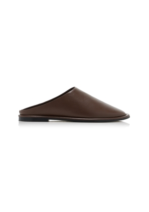 A.Emery Spencer Leather Mules - Moda Operandi