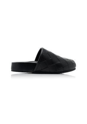 Bottega Veneta Reggie Intrecciato Leather Mules - Moda Operandi