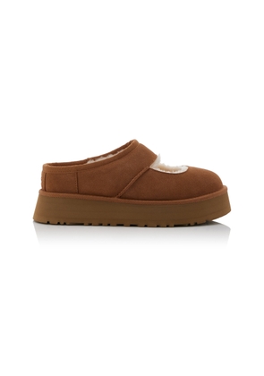 UGG Bea Sheepskin Platform Mary Jane Slippers - Moda Operandi