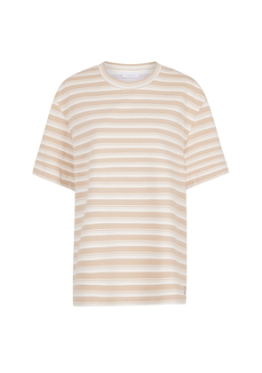 Rabanne Striped Cotton T-Shirt - Moda Operandi