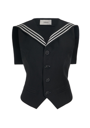 Coperni Uniform Twill Vest - Moda Operandi