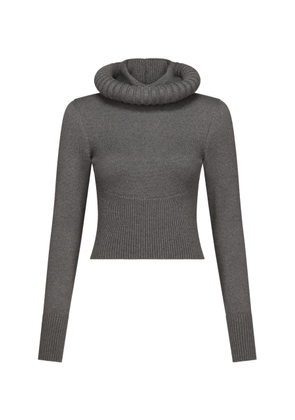 ALAÏA Hooded Virgin Wool Sweater - Moda Operandi