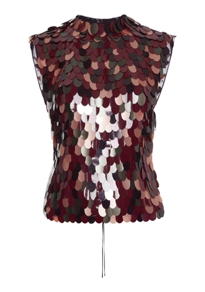 Dries Van Noten Carmasa Paillette-Embellished Top - Moda Operandi
