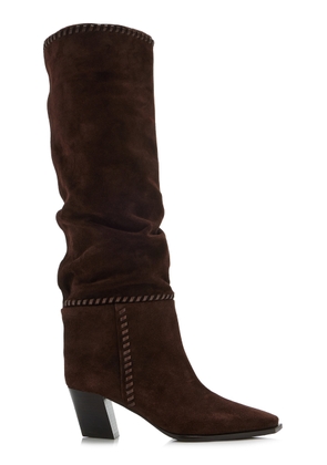 Jimmy Choo Hart Suede Knee Boots - Moda Operandi
