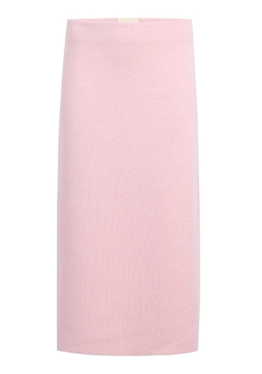 Khaite Patri Merino Wool Midi Skirt - Moda Operandi
