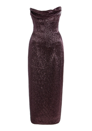 Wiederhoeft Ivy Beaded Midi Dress - Moda Operandi