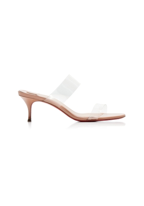 Christian Louboutin Just Nothing 55mm Patent PVC Sandals - Moda Operandi