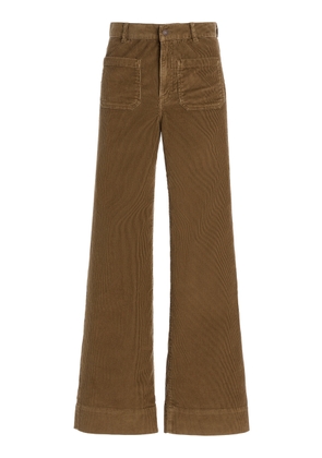 Jeanerica St Monica Corduroy High-Rise Flared-Leg Jeans - Moda Operandi