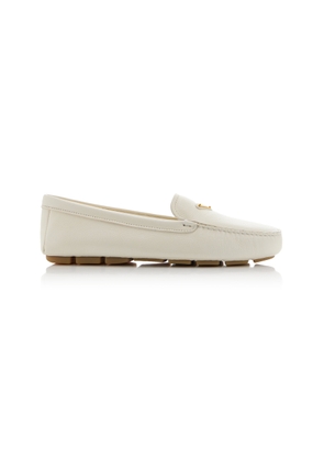 Prada Leather Driving Loafers - Moda Operandi