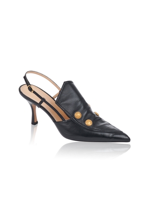 Chloé Agnes Leather Pumps - Moda Operandi