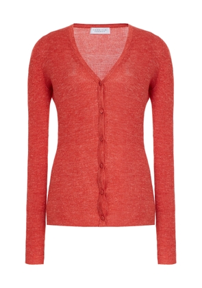 Gabriela Hearst Aiste Cashmere; Silk and Hemp Cardigan - Moda Operandi
