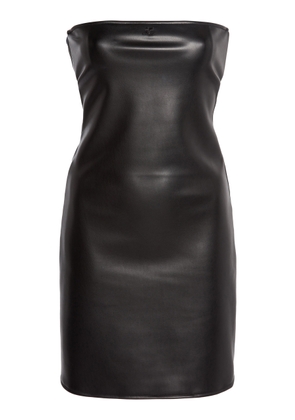 Courrèges Cut-Out Faux-Leather Lingerie Dress - Moda Operandi
