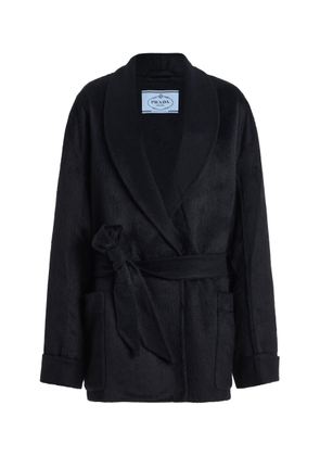 Prada Oversized Wool Jacket - Moda Operandi