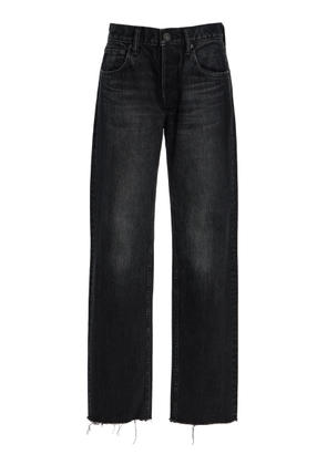 MOUSSY VINTAGE Glencoe High-Rise Straight-Leg Jeans - Moda Operandi