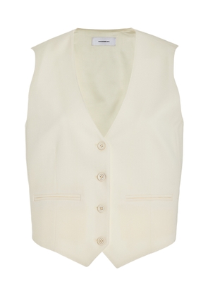 Wardrobe.NYC Cropped Wool Vest - Moda Operandi