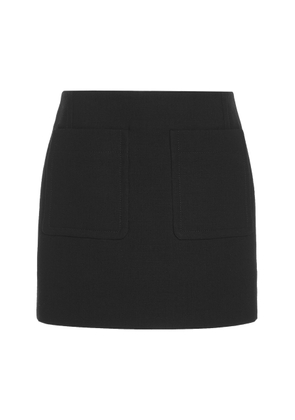 Bottega Veneta Double-Cotton Mini Skirt - Moda Operandi
