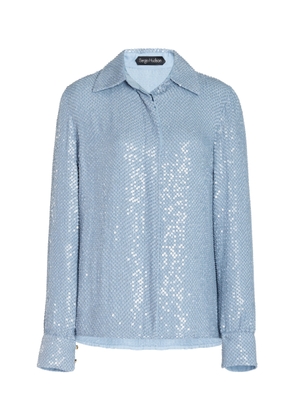 Sergio Hudson Hand-Embroidered Top - Moda Operandi
