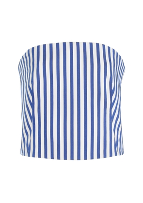 Rosie Assoulin Venus Striped Strapless Top - Moda Operandi