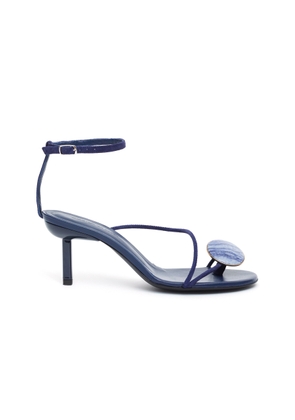 Christopher Esber Doma Stone-Embellished Suede Sandals - Moda Operandi