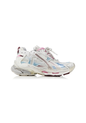 Balenciaga Runner Gradient Mesh; Rubber Sneakers - Moda Operandi