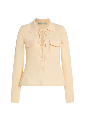 USISI SISTER Calypso Cotton Top - Moda Operandi