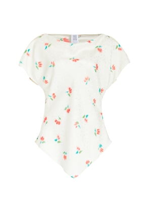 Rosie Assoulin Draped V Tee - Moda Operandi