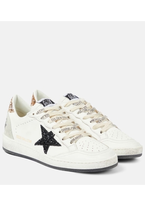 Golden Goose Ball Star glitter leather sneakers