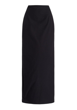 Beare Park Cotton Maxi Column Skirt - Moda Operandi