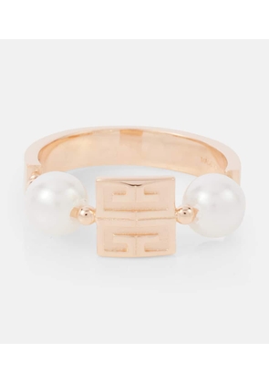 Givenchy 4G faux pearl ring