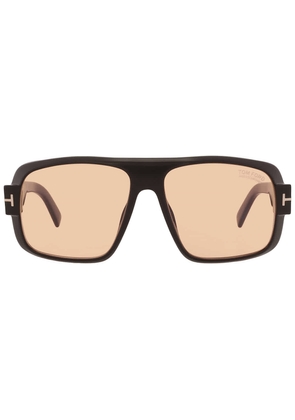 Tom Ford Turner Brown Photochromatic Navigator Mens Sunglasses FT1101 01E 58