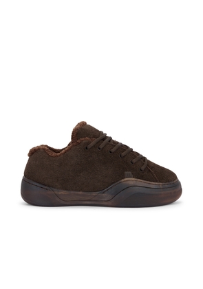 ERL Suede Vamp Sneakers in Mud - Brown. Size 10 (also in 11, 8, 9).
