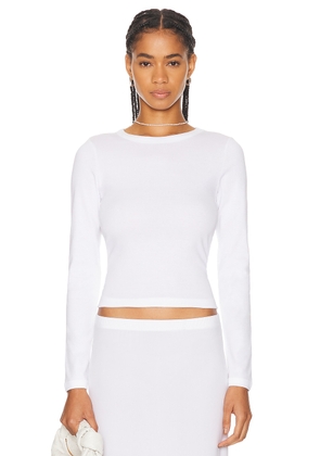 FLORE FLORE Max Tee in White - White. Size XL (also in ).