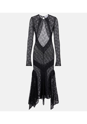 The Attico Floral lace cocktail dress