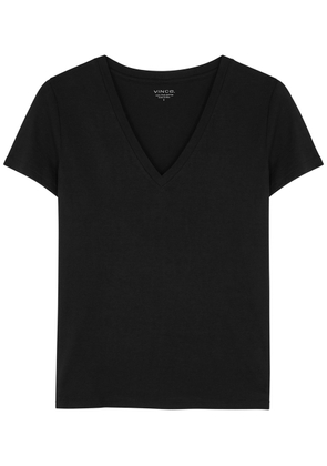 Vince Pima Cotton T-shirt - Black - XL