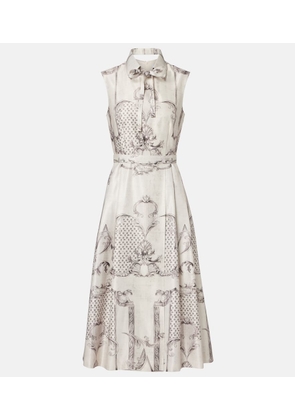 Max Mara Ambuto printed midi dress