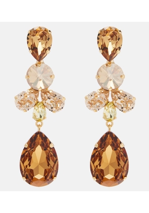 Jennifer Behr Jillian gold-plated drop earrings