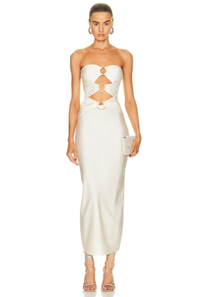 Shani Shemer Lily Maxi Dress in Cream - Cream. Size L (also in ).