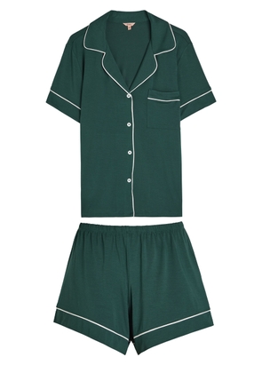 Eberjey Gisele Jersey Pyjama set - Green - L (UK14 / L)