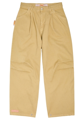 Pdf Channel Fat Angelo Straight-leg Twill Trousers - Sand - 32 (W32 / M)
