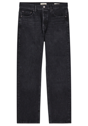 Frame The Straight-leg Denim Jeans - Black - 28 (W28 / XS)