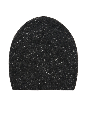 The Row Marvy Beanie in Charcoal Melange - Charcoal. Size M-L (also in ).
