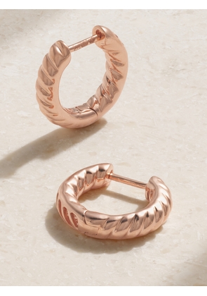 Anita Ko - Zoe 18-karat Rose Gold Hoop Earrings - One size
