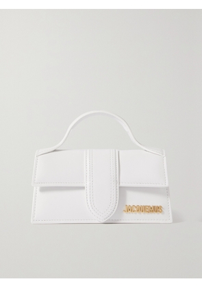 Jacquemus - The Bambino Leather Tote - White - One size