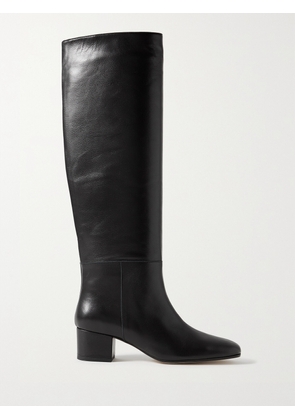 STAUD - Nancy Leather Knee Boots - Black - IT35,IT35.5,IT36,IT37,IT37.5,IT38,IT38.5,IT39,IT39.5,IT40,IT40.5,IT41,IT41.5,IT42