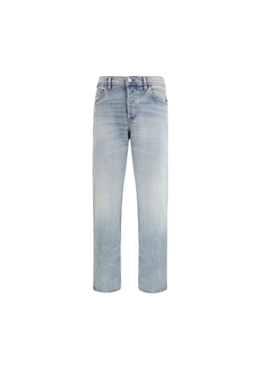 Diesel Blue Cotton Tapered Jeans - W30
