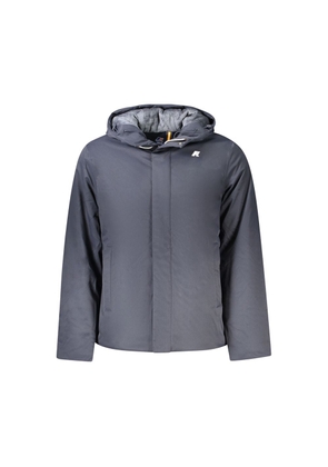 K-WAY Blue Polyester Jackets & Coat - S