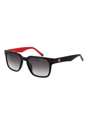 Fila Black Cellulose Acetate Sunglasses