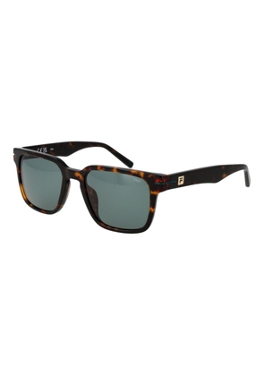 Fila Brown Cellulose Acetate Sunglasses