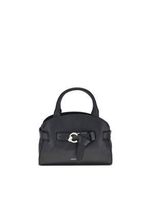 Coccinelle Black Calf Leather Bos Taurus Handbag